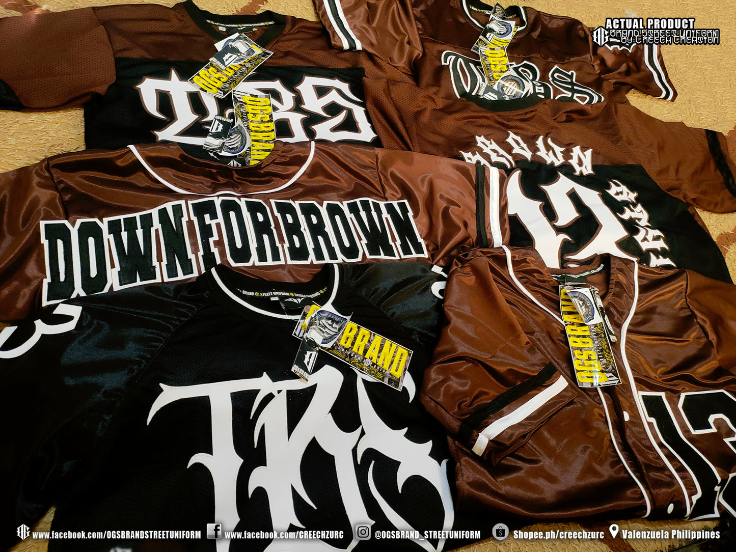 TRUEBROWNSTYLE13 V4 COOLWEAR JERSEY