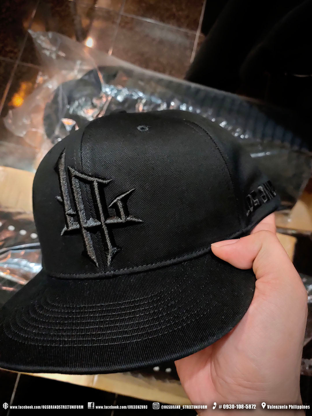 LA OGs BRAND INSPIRED TRIPLE BLACK