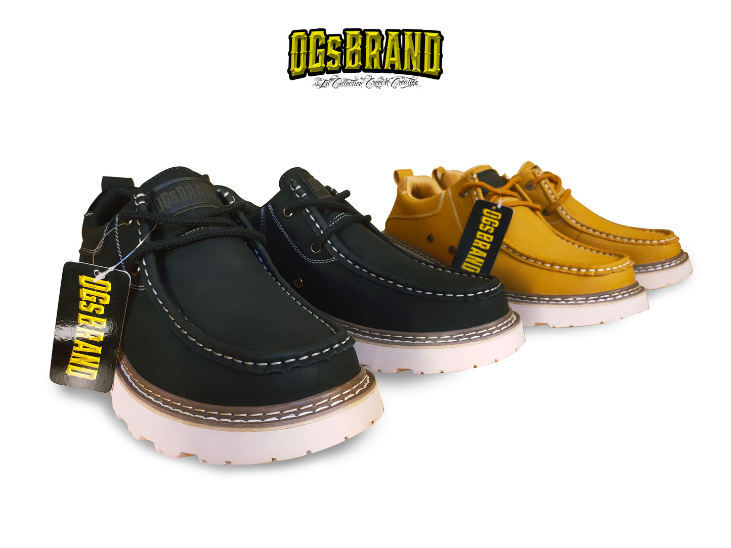 MASTERMIND BOOTS (YELLOW GOLD & MATTE BLACK)