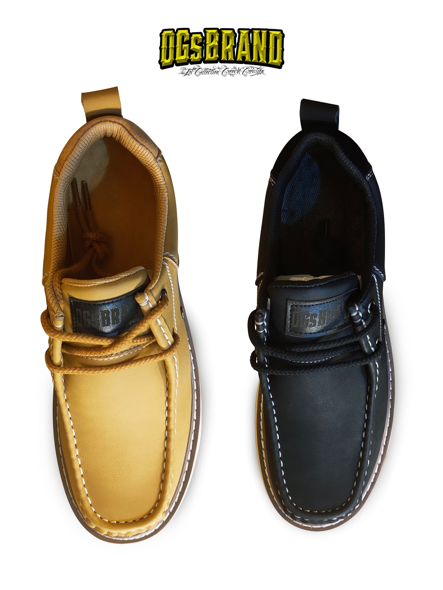 MASTERMIND BOOTS (YELLOW GOLD & MATTE BLACK)