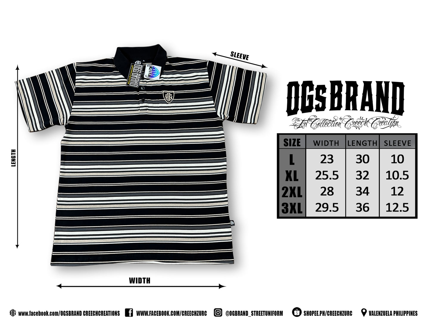 POLOSHIRTs STRIPES OGsBRAND